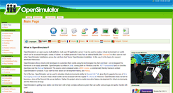Desktop Screenshot of opensimulator.org